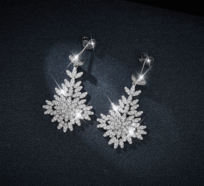 VERDANORA Moissanite Earrings (S925)