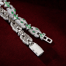 VERDANORA Premium Moissanite Statement Bracelet – 11mm – 925 Sterling Silver – Unisex