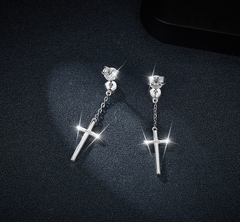 VERDANORA Moissanite Earrings (S925)