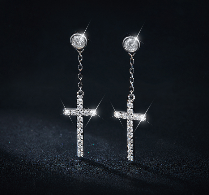 VERDANORA Moissanite Earrings (S925)
