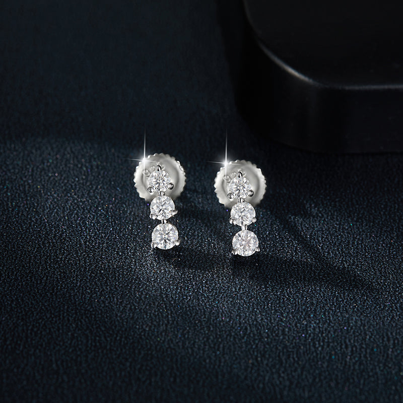 VERDANORA Moissanite Earrings (S925)