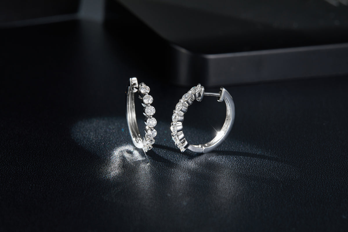 VERDANORA Moissanite Earrings (S925)