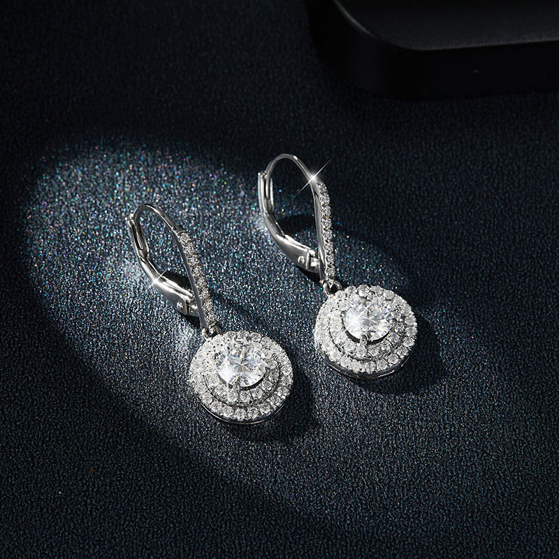 VERDANORA Moissanite Earrings (S925)