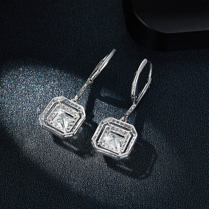 VERDANORA Moissanite Earrings (S925)