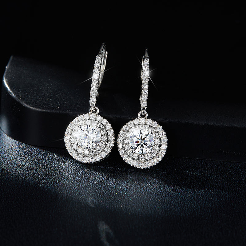 VERDANORA Moissanite Earrings (S925)