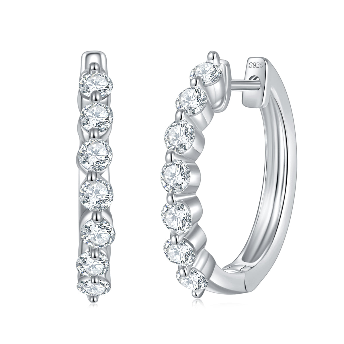 VERDANORA Moissanite Earrings (S925)