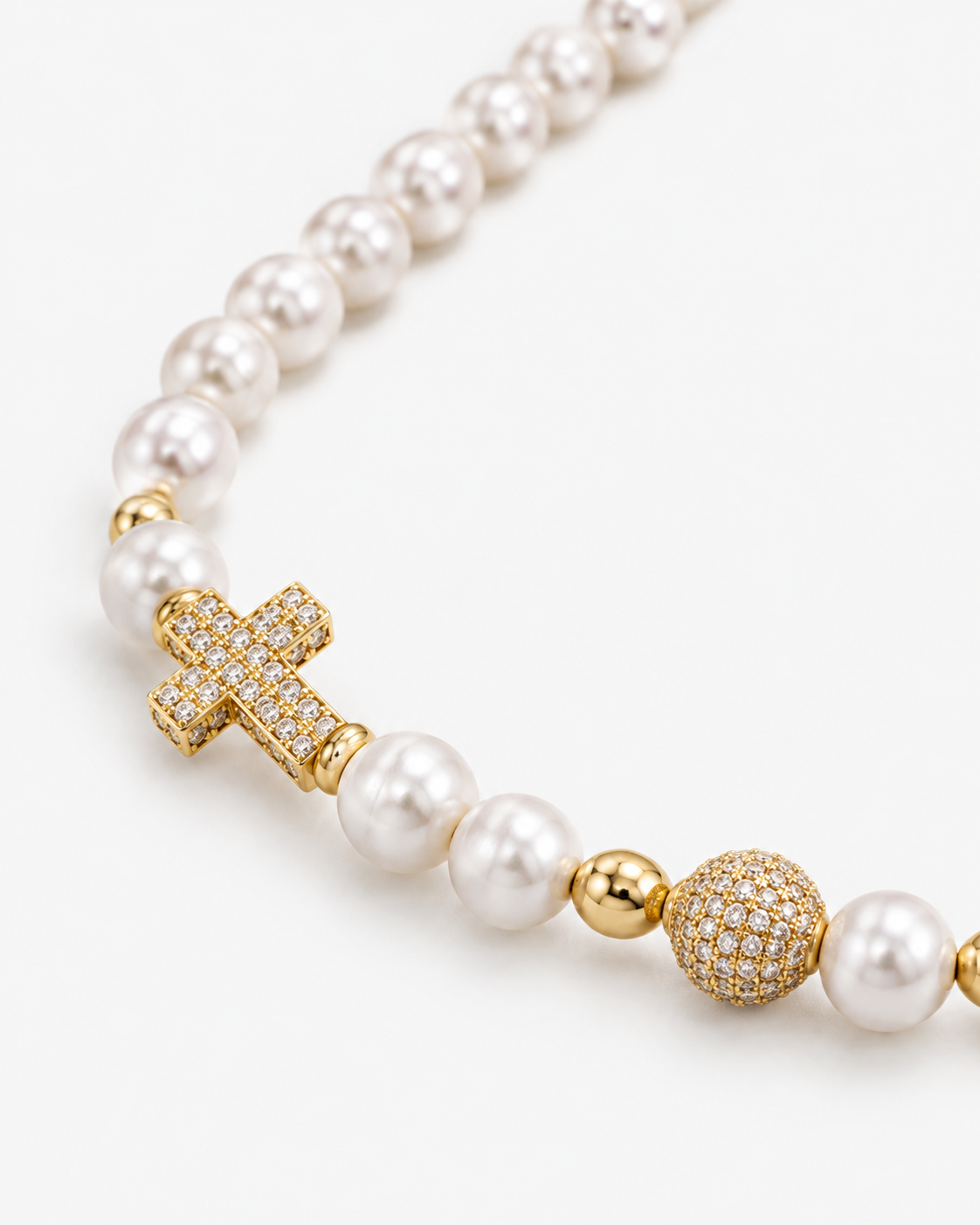 Verdanora Luxe Ice Pearl Chain