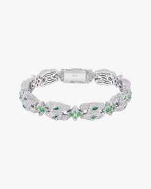 VERDANORA Premium Moissanite Statement Bracelet – 11mm – 925 Sterling Silver – Unisex