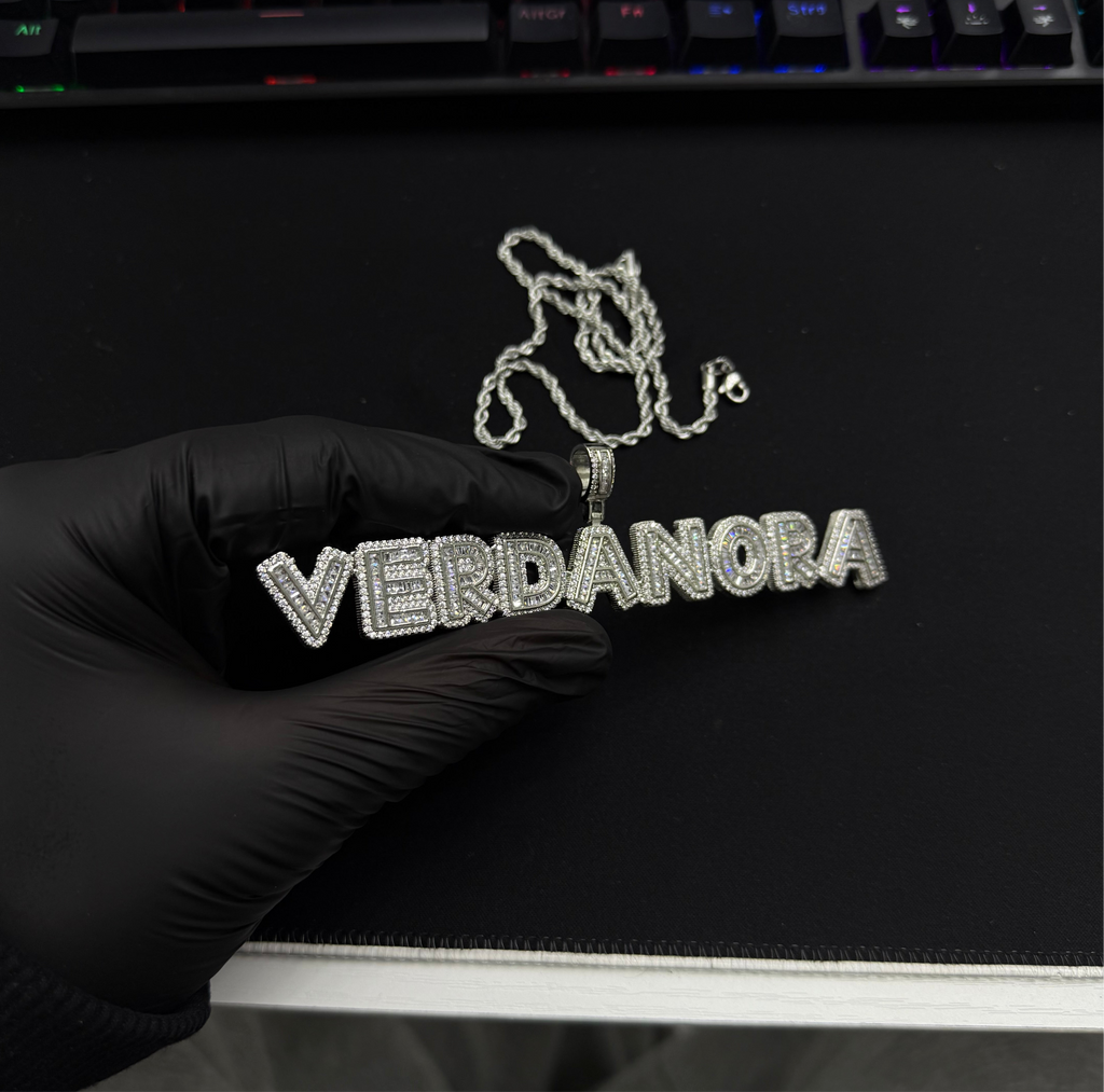 CUSTOMIZE YOUR CHAIN WITH YOUR NAME (1-8 LETTERS)