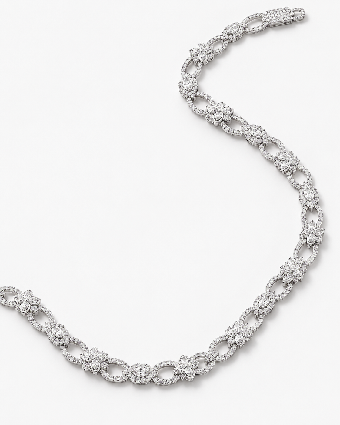 VERDANORA Clover Halo Chain