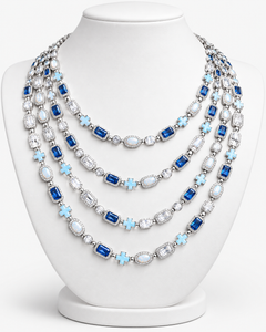 VERDANORA Celeste Cross Tennis Chain