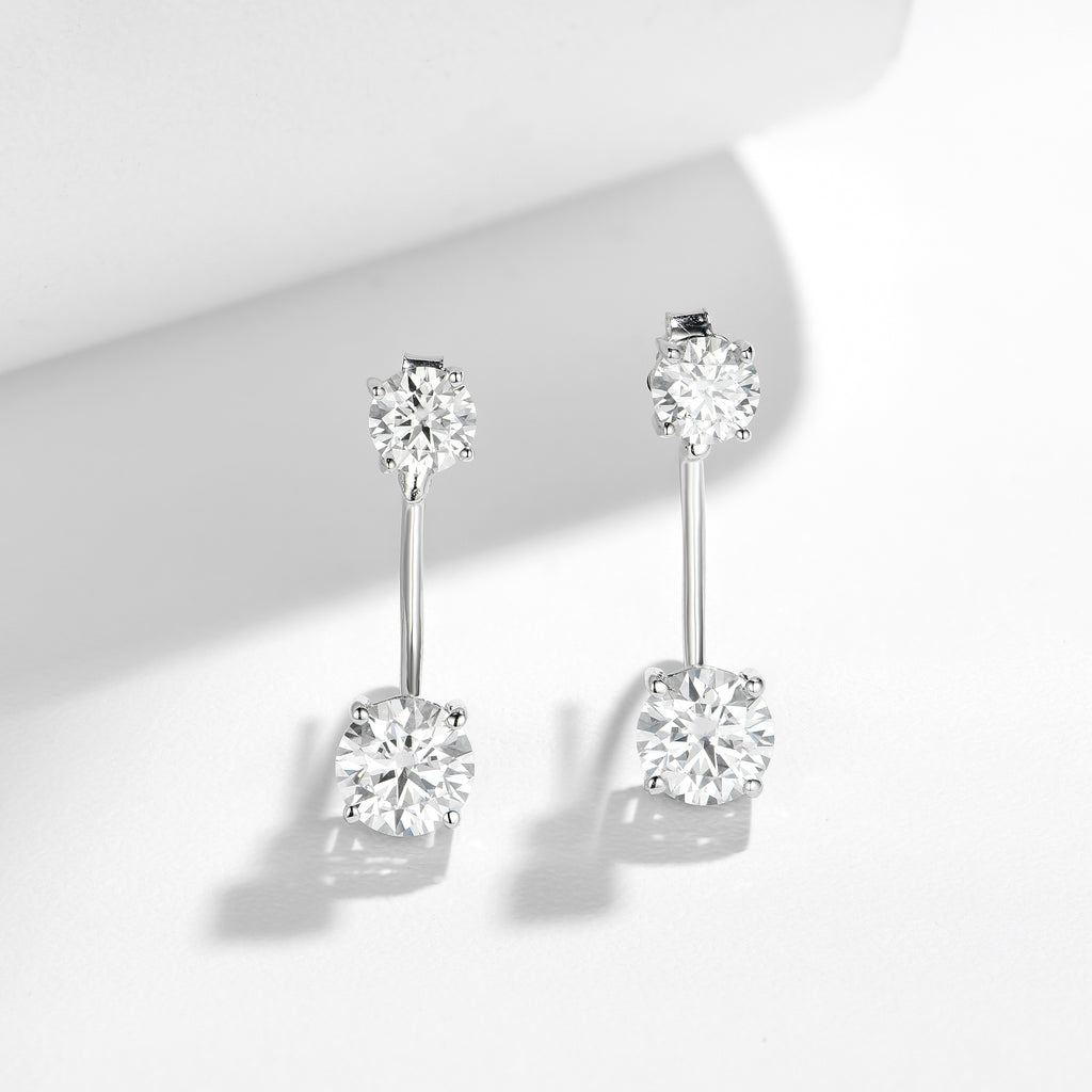 VERDANORA Moissanite Earrings (S925)