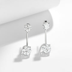 VERDANORA Moissanite Earrings (S925)