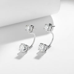 VERDANORA Moissanite Earrings (S925)
