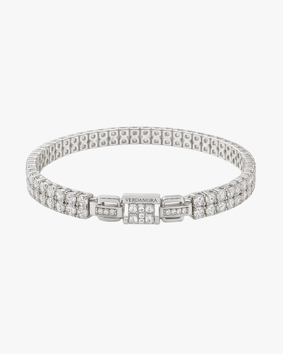 DOUBLE ICE OUT Bracelet  | Verdanora