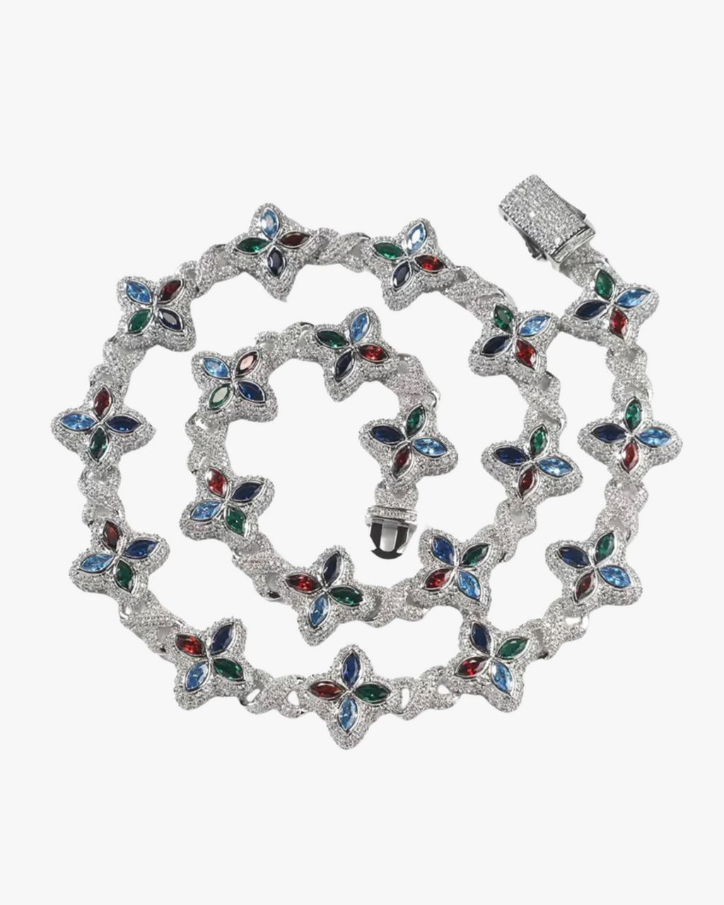 INFINITY CLOVER CHAIN - ICED OUT