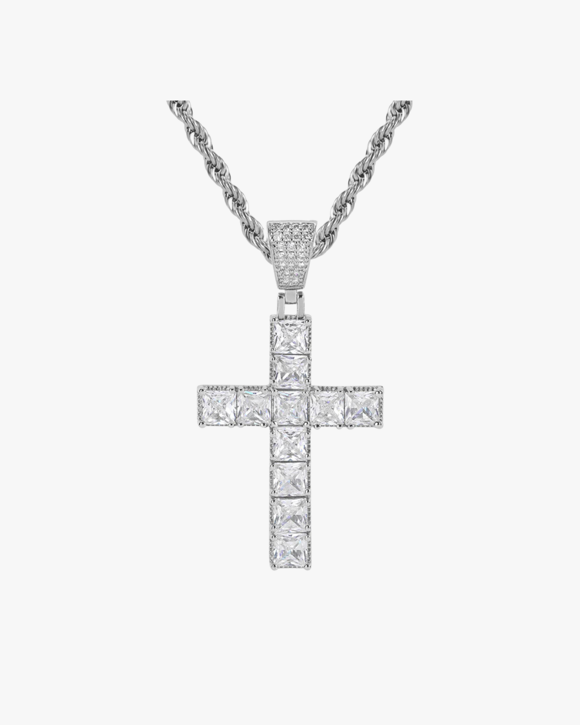 FROSTY CROSS PENDANT | ICE OUT