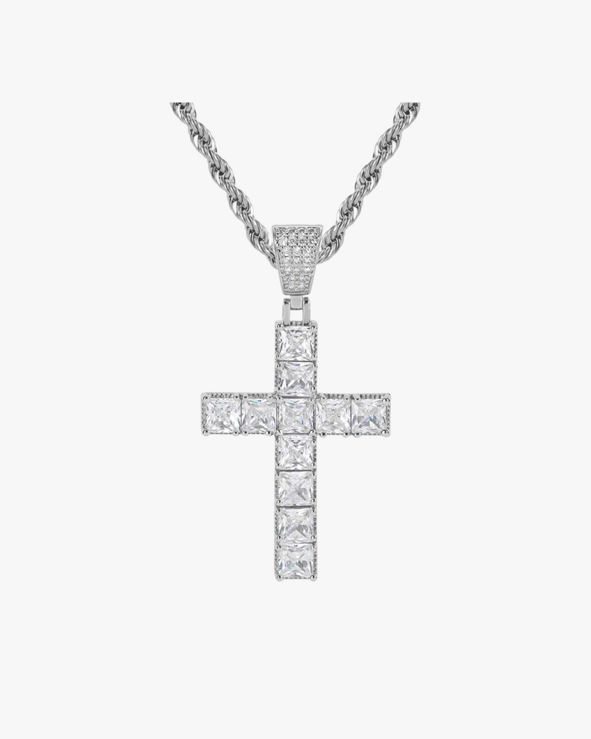 FROSTY CROSS PENDANT | ICE OUT