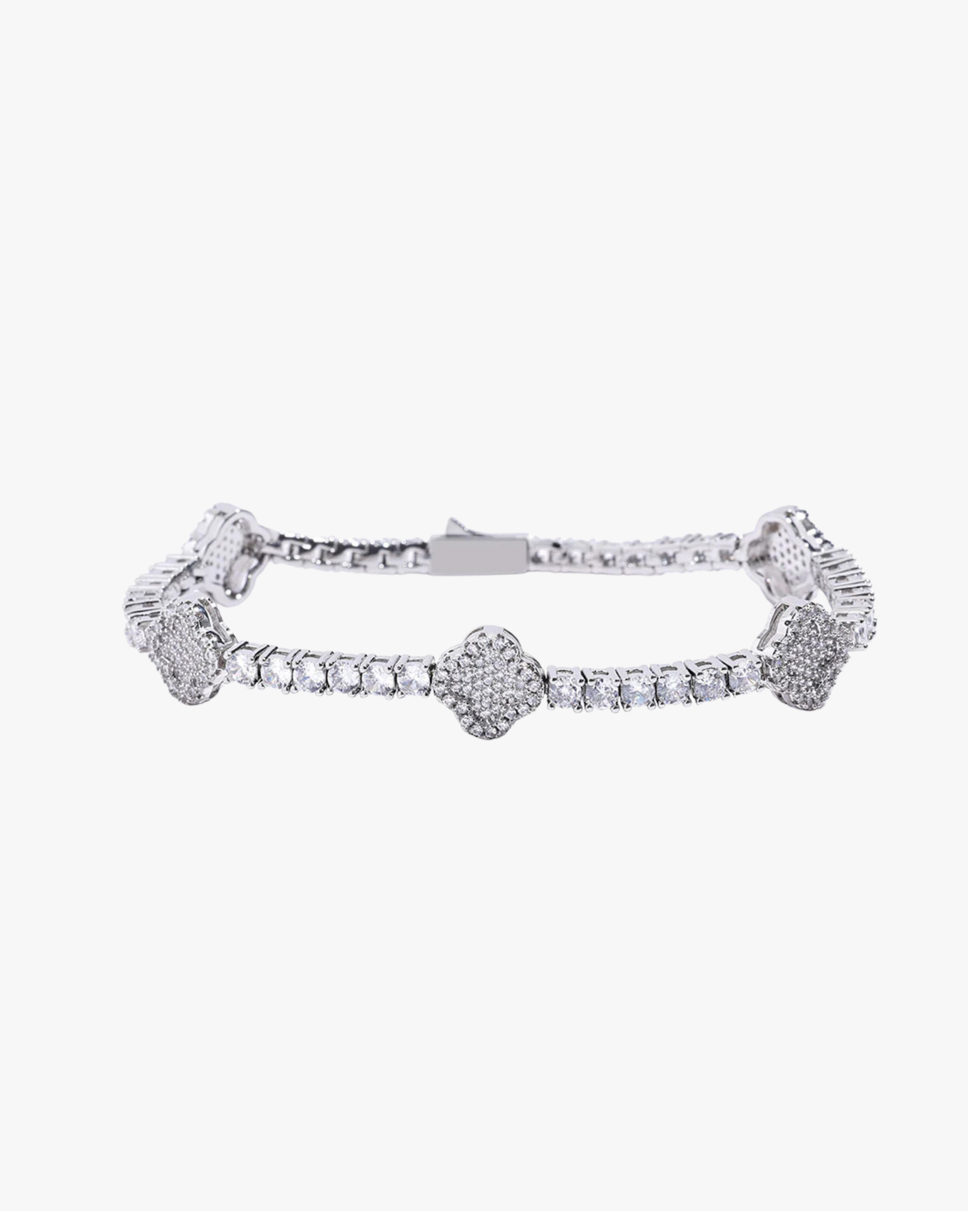 ICE-OUT BRACELET WITH PATTERN