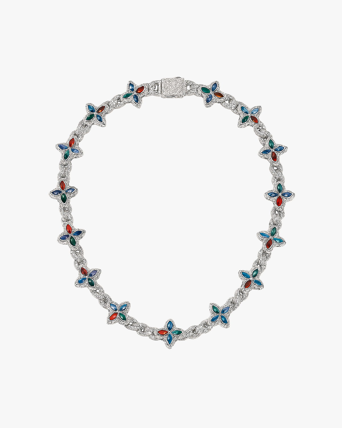 INFINITY CLOVER CHAIN - ICED OUT