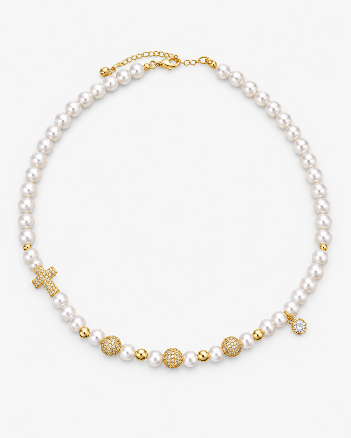 Verdanora Luxe Ice Pearl Chain
