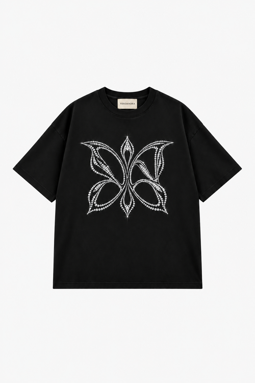 Verdanora Crystal Butterfly Tee
