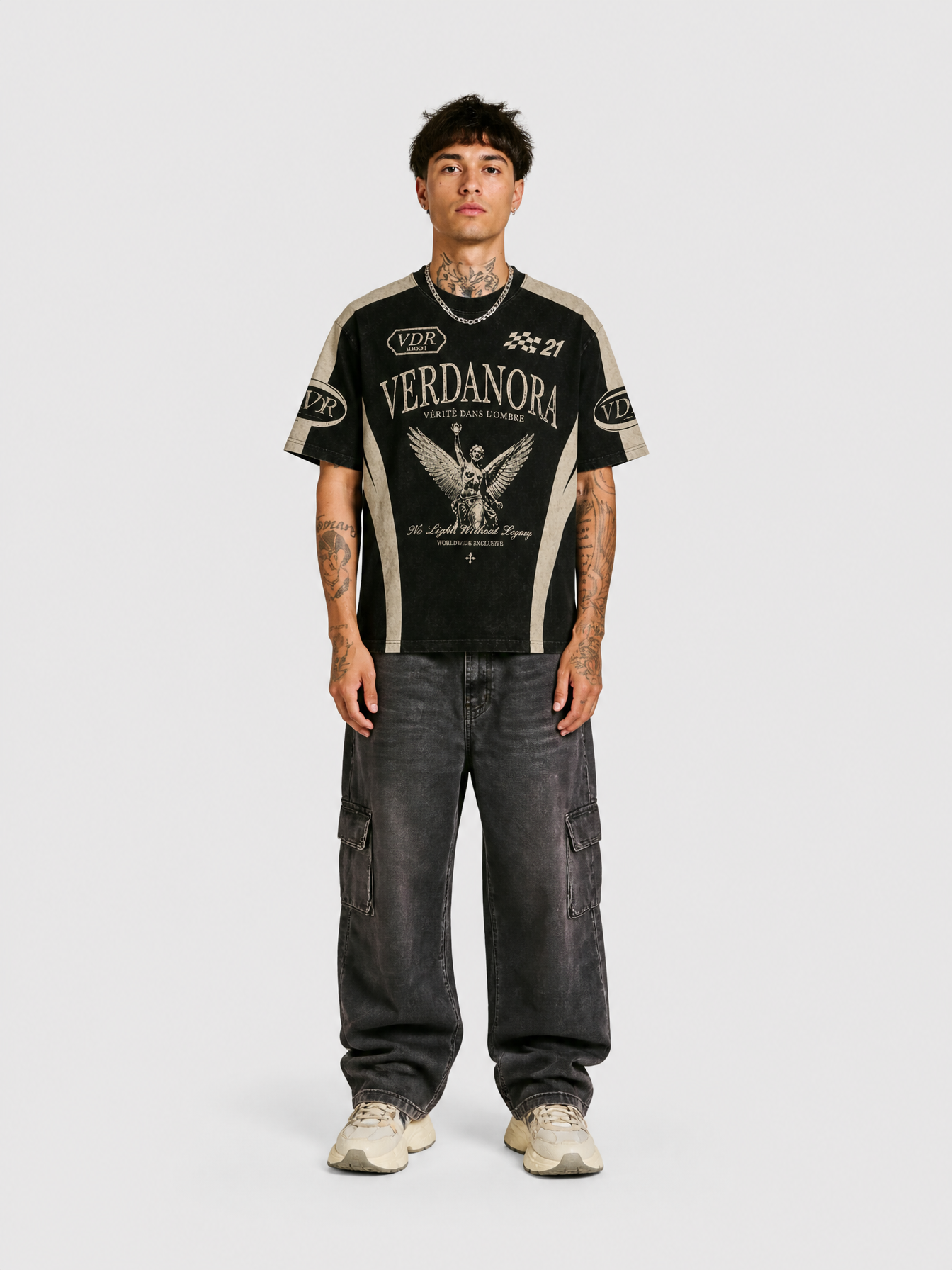 VERDANORA Angel Graphic Racing Shirt