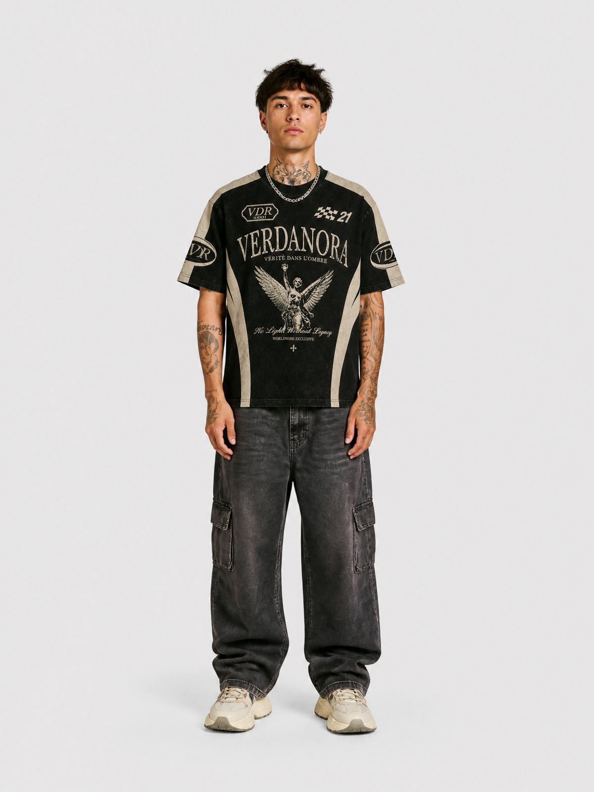 VERDANORA Angel Graphic Racing Shirt