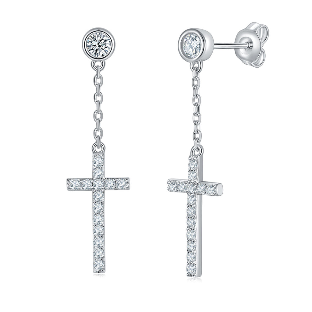VERDANORA Moissanite Earrings (S925)