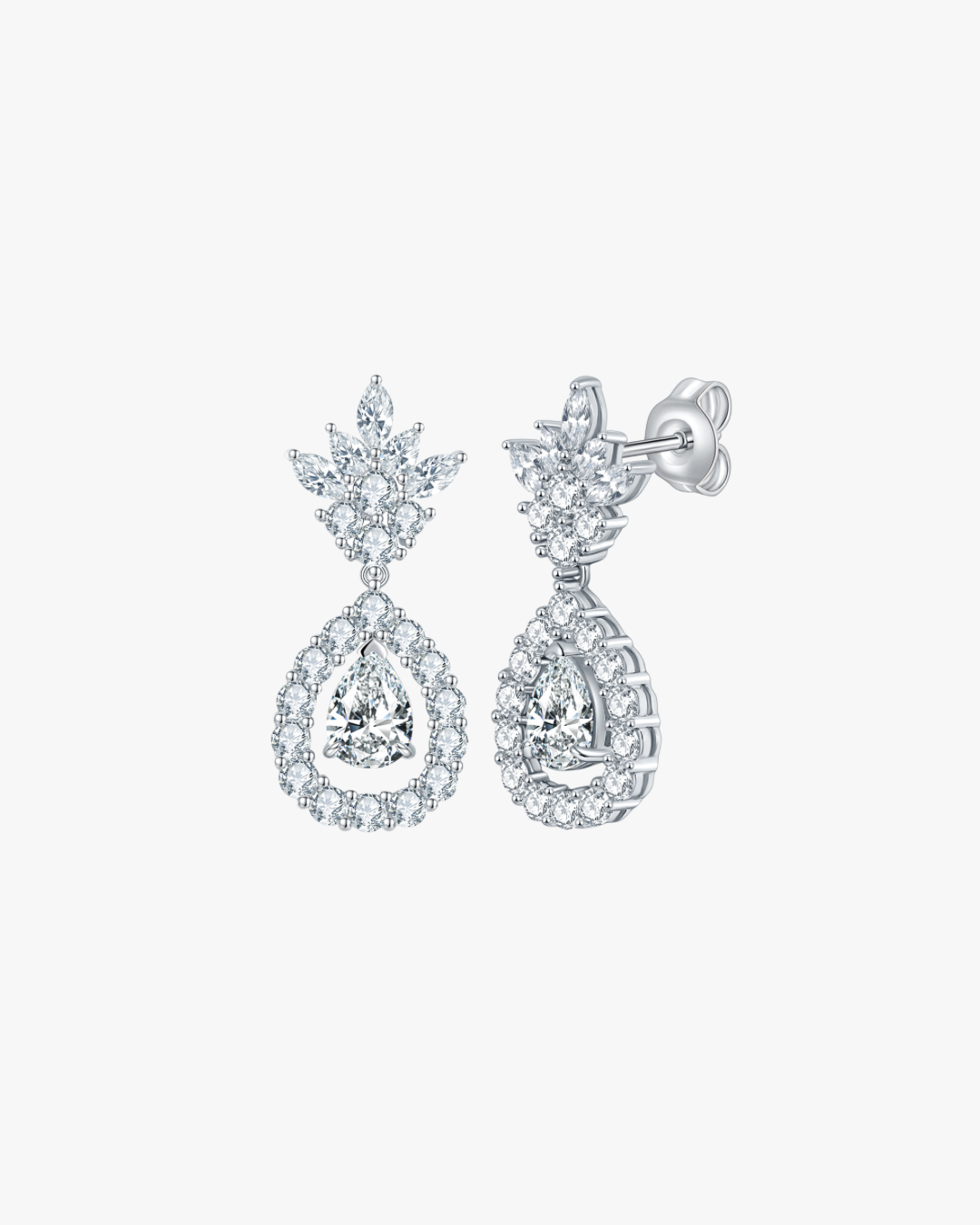 VERDANORA Moissanite Earrings (S925)