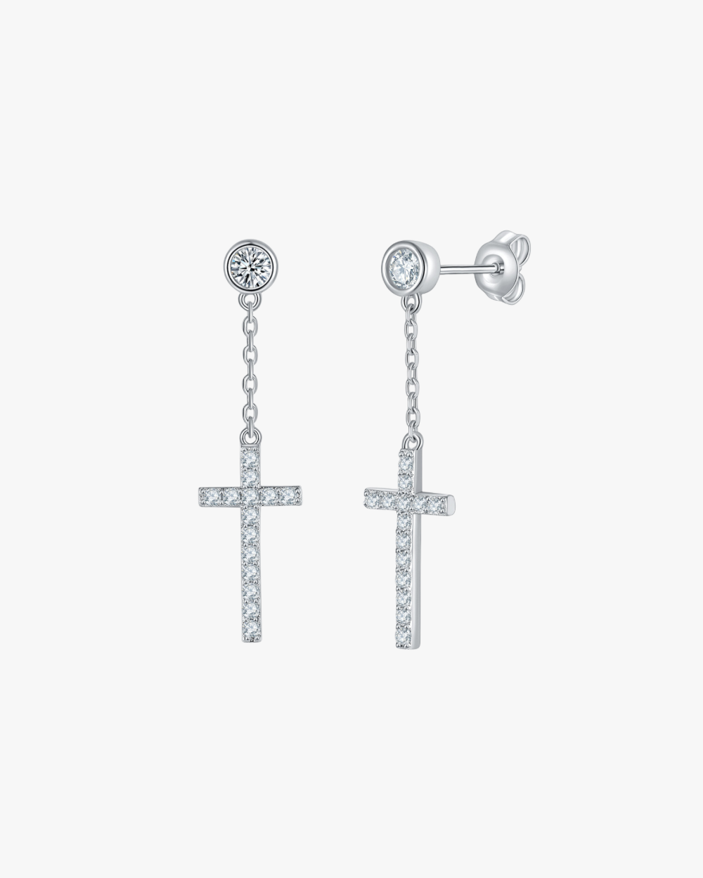 VERDANORA Moissanite Earrings (S925)