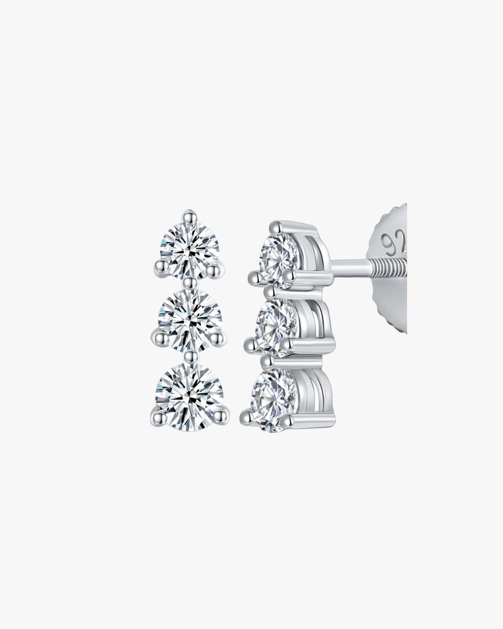 VERDANORA Moissanite Earrings (S925)