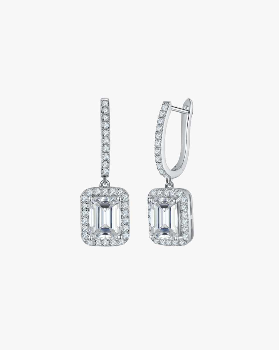 VERDANORA Moissanite Earrings (S925)
