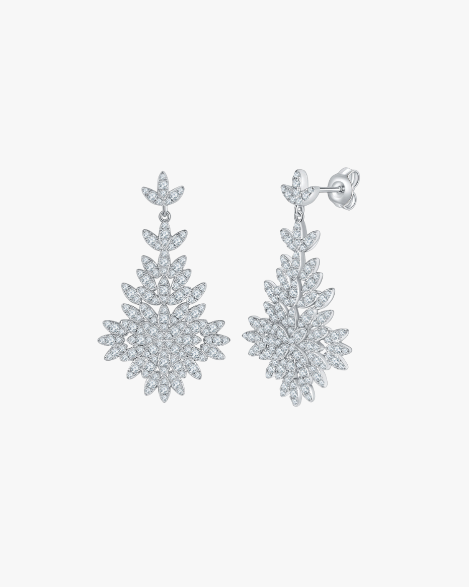 VERDANORA Moissanite Earrings (S925)