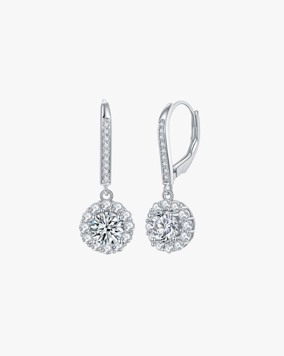 VERDANORA Moissanite Earrings (S925)