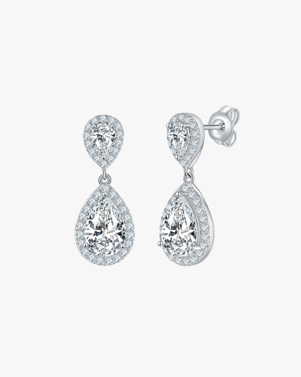 VERDANORA Moissanite Earrings (S925)