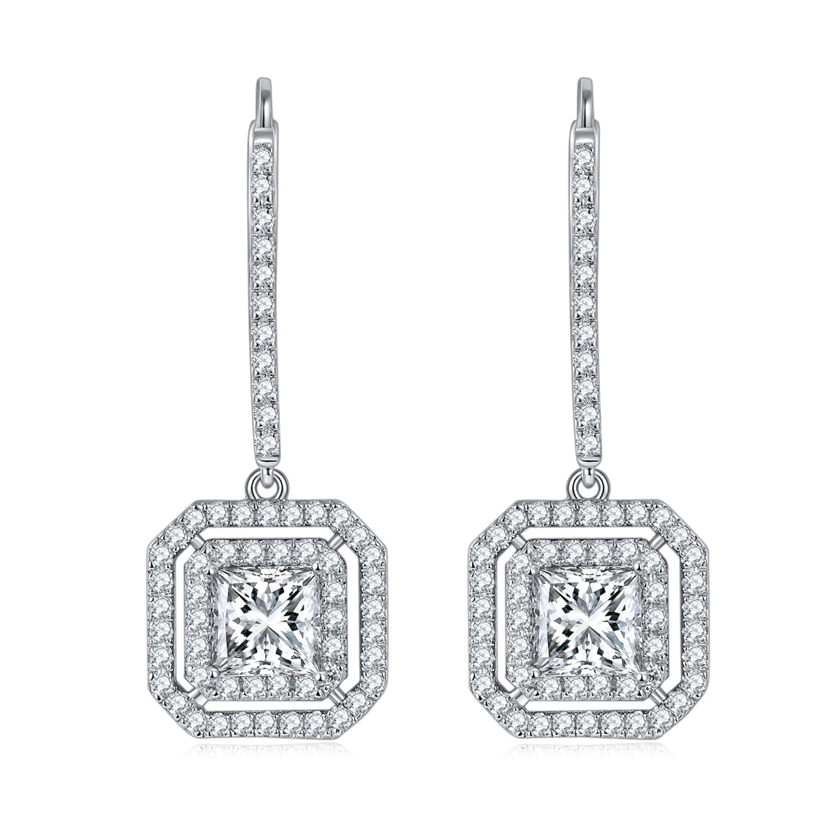 VERDANORA Moissanite Earrings (S925)