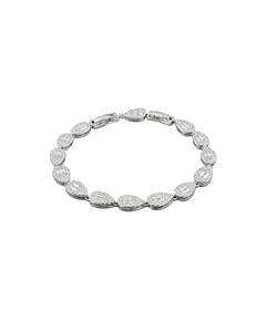 Verdanora Retro Drop Tennis Bracelet Full Zircon Light Luxury Design